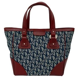 Borsa a mano/borsa tote con motivo Trotter Christian Dior