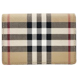 Cartera Trifold a Cuadros Burberry
