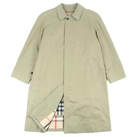 Abrigo de mezcla de cachemira con estampado Nova check de Burberry Londres