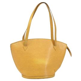 LOUIS VUITTON Borsa a Spalla Epi Saint Jacques Gialla M52269 Auth 142607