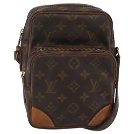 LOUIS VUITTON Monogram Amazon Schultertasche M45236 LV Auth BA5811