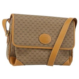 Gucci Borsa a Spalla Micro GG Supreme PVC Beige Oro 001 116 0924 Auth BA6004