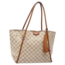 LOUIS VUITTON Borsa Tote Propriano Damier Azur N44027 Auth LV 141434