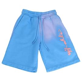 Felpa Off-White Logo Pittore Blu/Rosa - Off White