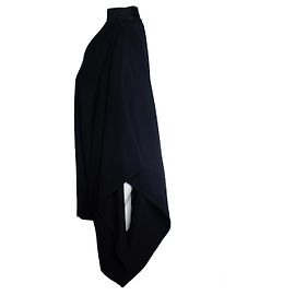 Autre Marque Nouredinne Amir, schwarze Wollcape