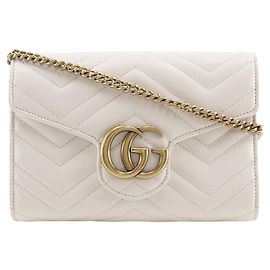 Portafoglio/Clutch Gucci GG Marmont con catena