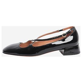 Autre Marque Scarpe con tacco in vernice nera - taglia EU 40