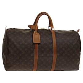 LOUIS VUITTON Borsa Boston Monogram Keepall 55 M41424 LV Auth 141304