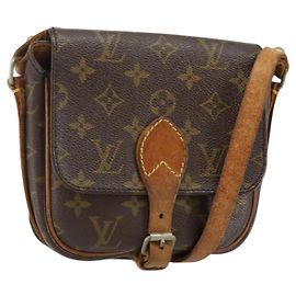 LOUIS VUITTON Borsa Cartouchière PM Monogramma Vintage M51254 LV Auth 141964