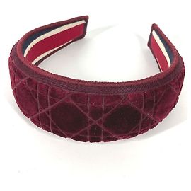 Fascia in Velluto Cannage Christian Dior