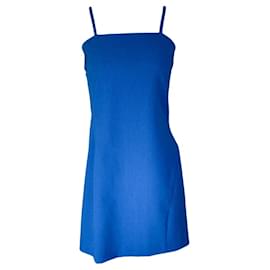 Blaues Versace Jeans Couture Trägerkleid