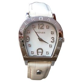 Aigner Amalfi Quarz Uhr Ref A32200 Swiss Made