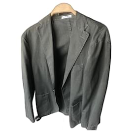 Autre Marque Giacca Boglioli K in cotone verde oliva taglia L