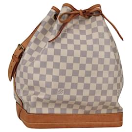 LOUIS VUITTON Borsa a Spalla Noe Damier Azur N42222 LV Auth 141023V