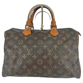 Borsa in pelle Louis Vuitton Speedy marrone 252 - Autre Marque