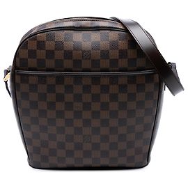 Louis Vuitton Marrone Damier Ebene Ipanema GM