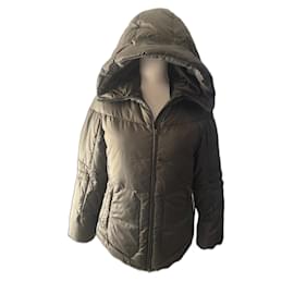 Marithé et François Girbaud Mantel Khaki aus Polyester