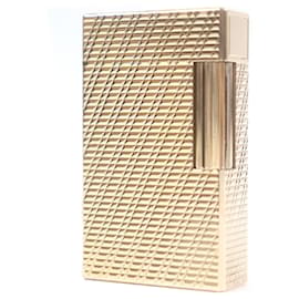 Dupont Line 1 Check Pattern Square Smoking Accessories Lighter Case - Autre Marque