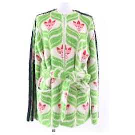 Abrigo de nylon con cinturón Gucci×adidas Trefoil