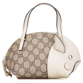Mini borsa Zoo Pig GG Supreme per bambini di Gucci
