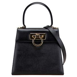 Borsa in pelle Gancini di Salvatore Ferragamo