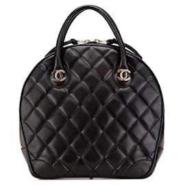 Borsa Chanel Matelassé Coco Mark nera