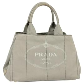 Borsa Tote Canapa in Tela Media di Prada