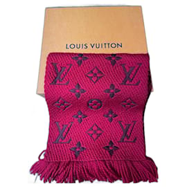 Sciarpa Louis Vuitton Logomania Rossa