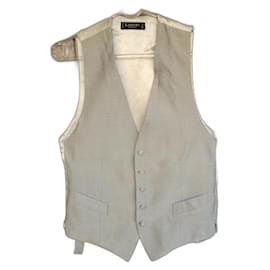Lanvin Weste aus Seide Grau