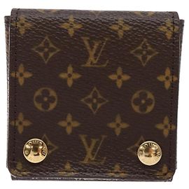 Louis Vuitton CASE JEWELRY BOX Canvas