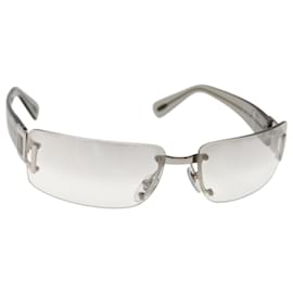 Bulgari Occhiali da sole BVLGARI in plastica Argento Auth am9072