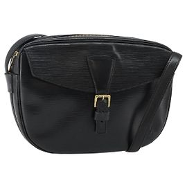 LOUIS VUITTON Sac à épaule Epi Jeune Fille MM Noir M52152 LV Auth BA6258