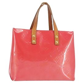 LOUIS VUITTON Borsa a Mano Reade PM Monogram Vernis Fran Boise M9132F LV Auth BA6214