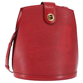 LOUIS VUITTON Borsa a Spalla Epi Cluny Rossa M52257 LV Auth 142909