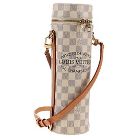 LOUIS VUITTON Porta bottiglia Damier Azur Borsa GI0373 Auth 128175V
