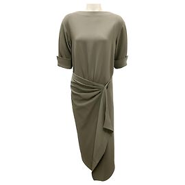 Maisie Kleid aus mattem Viskose-Crêpe von Proenza Schouler