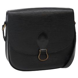 LOUIS VUITTON Borsa Saint Cloud GM in Epi Monogram Nero M52192 Auth LV 144110
