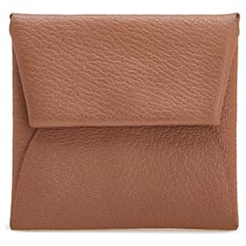 Porte-monnaie Bastia Hermès en Brun Quebraco
