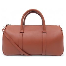 NUOVO BORSO LONGCHAMP DAYLONG M 10271HFK504 IN PELLE COGNAC CON TRACOLLA