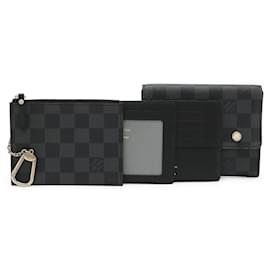 Louis Vuitton Portefeuille Compact Modulable Damier Graphite Wallet