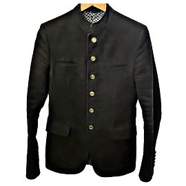 Blazer Gucci Azul Marino Monograma GG Algodón