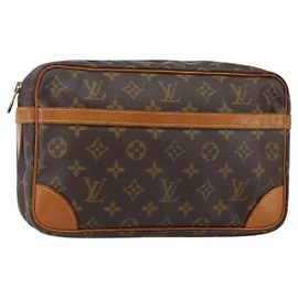 LOUIS VUITTON Clutch Compiegne 28 M51845 LV Auth th6336