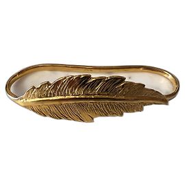 Autre Marque Bracciale con Piume in Oro LeiVanKash Totem