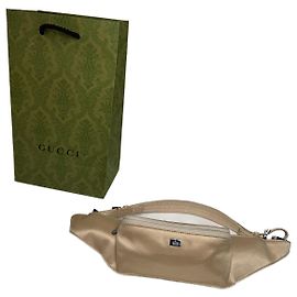 Borsa in vita in satin Gucci vintage dorata