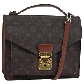 LOUIS VUITTON Borsa a Mano Monceau 28 M51185 Auth LV 143458