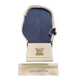 Louis Vuitton Twist Borsa in pelle beige