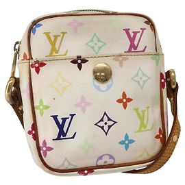 LOUIS VUITTON Borsa a Spalla Lift Monogram Multicolore Bianca M40055 LV Auth 143960