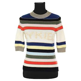 Mehrfarbiger Kaschmirpullover - Sonia Rykiel