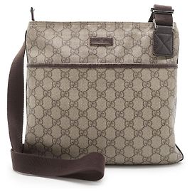 Gucci Borsa a tracolla in tela rivestita GG Supreme