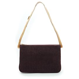 Céline Pochette Duo Spalla in Camoscio Macadam C